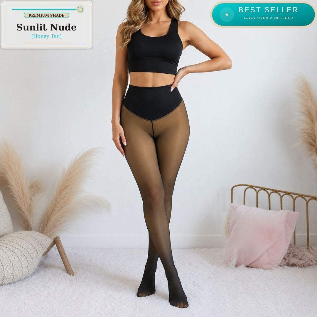 Original Magic Fleece-Lined Compression Leggings (Ebony Nude)